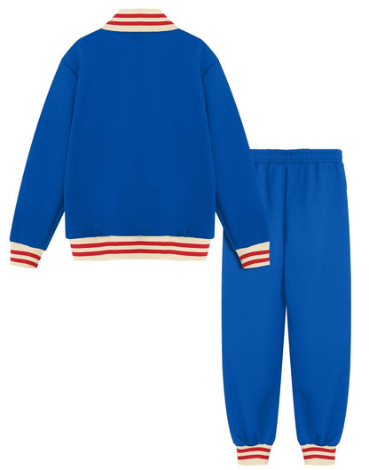 Boys' Tracksuits Set Long Sleeve Full Zip