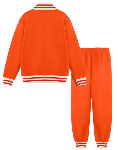 Boys' Tracksuits Set Long Sleeve Full Zip