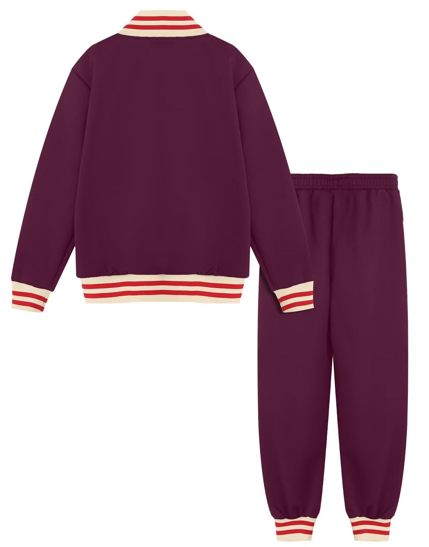 Boys' Tracksuits Set Long Sleeve Full Zip