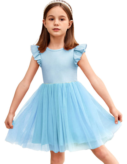 Toddler Tutu Dress Little Girls Fluffy Summer Dresses