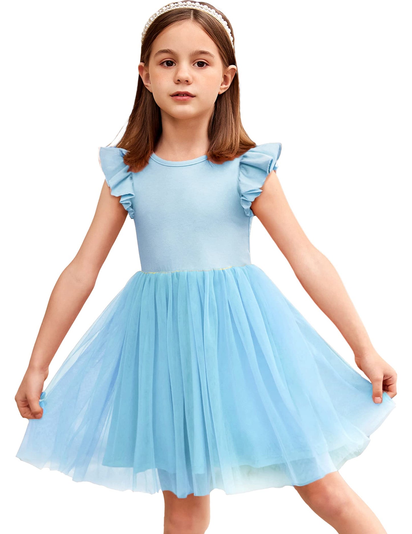 Toddler Tutu Dress Little Girls Fluffy Summer Dresses