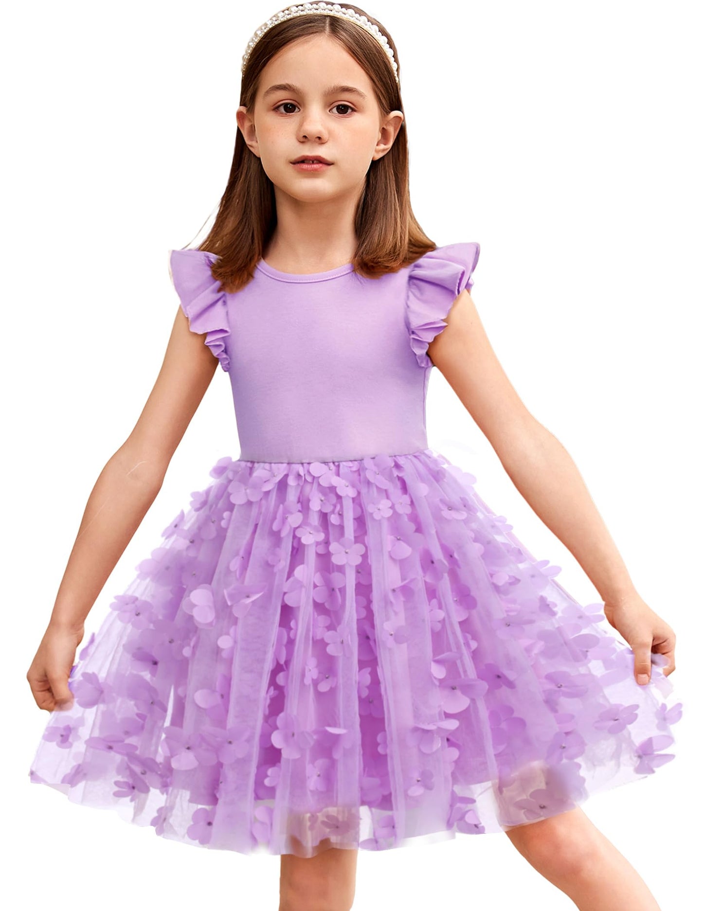 Toddler Tutu Dress Little Girls Fluffy Summer Dresses