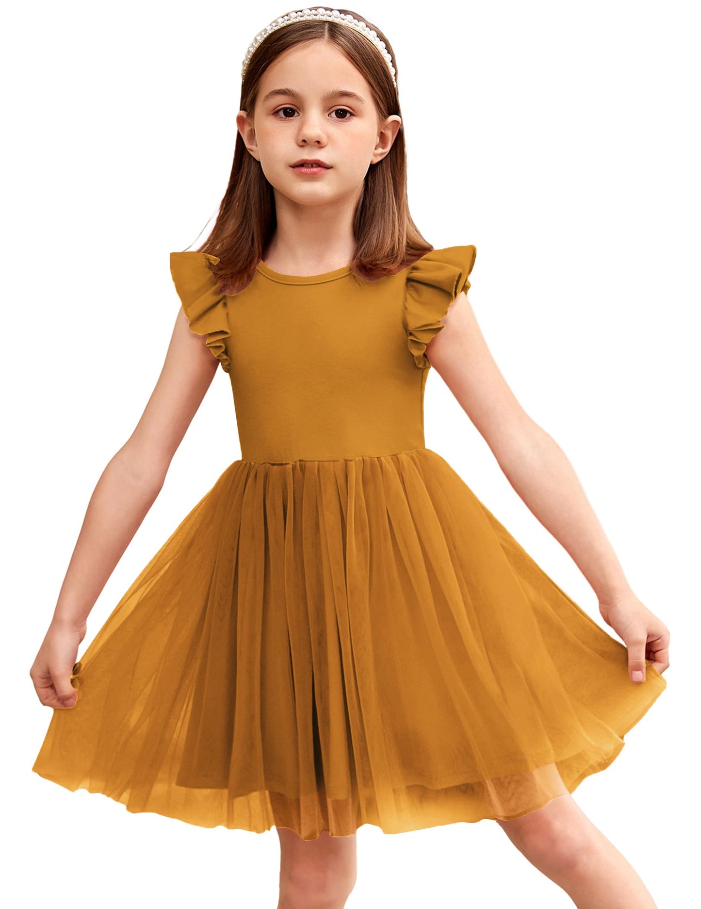 Toddler Tutu Dress Little Girls Fluffy Summer Dresses