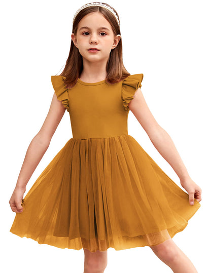 Toddler Tutu Dress Little Girls Fluffy Summer Dresses