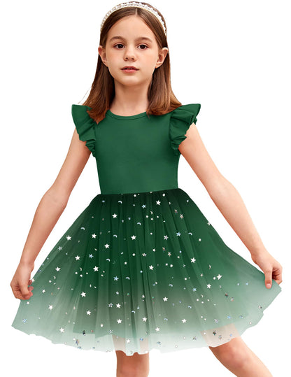 Toddler Tutu Dress Little Girls Fluffy Summer Dresses