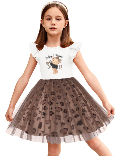 Toddler Tutu Dress Little Girls Fluffy Summer Dresses