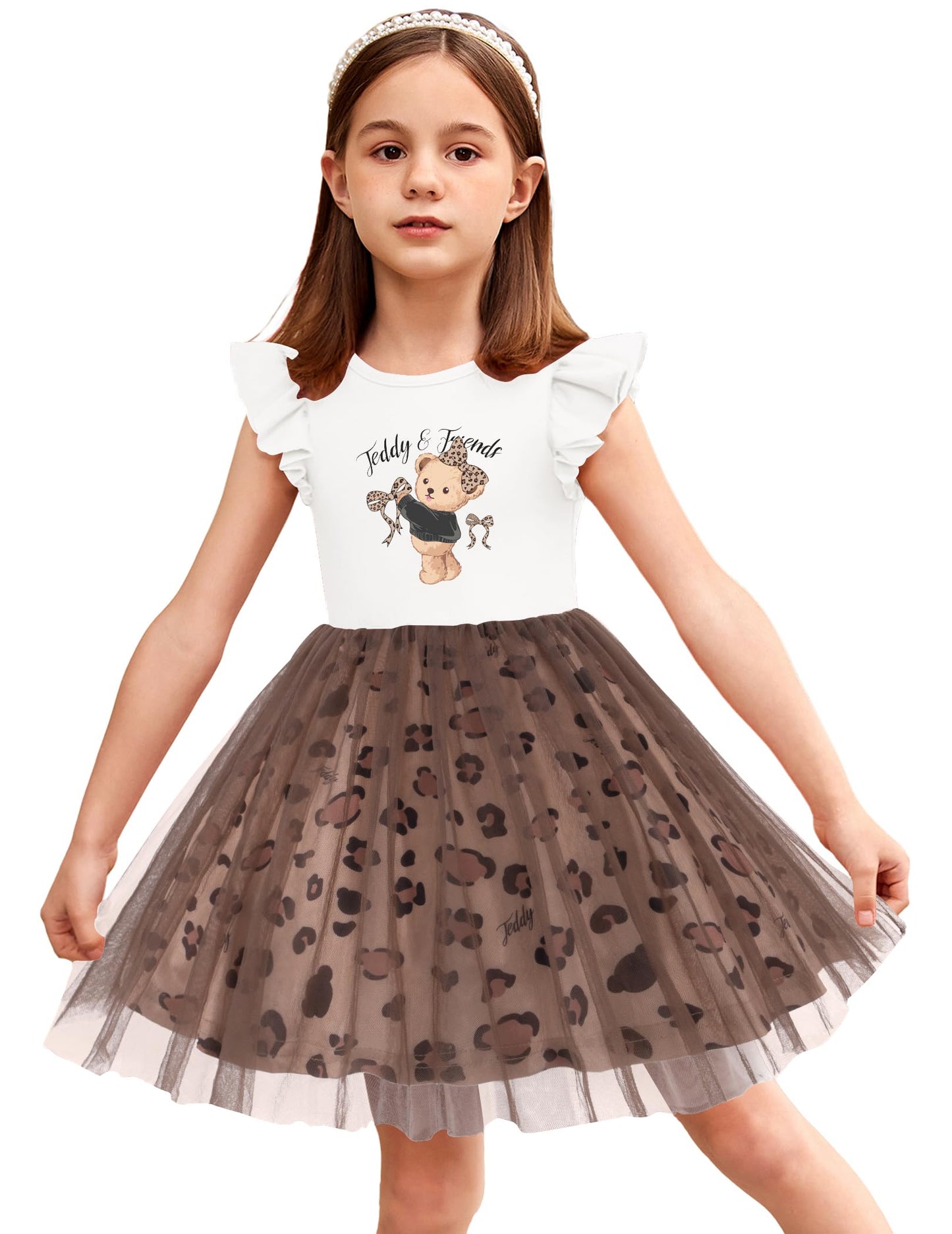 Toddler Tutu Dress Little Girls Fluffy Summer Dresses