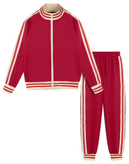 Boys' Tracksuits Set Long Sleeve Full Zip