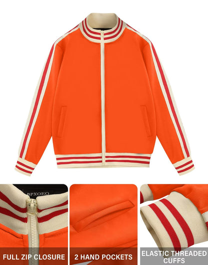 Boys' Tracksuits Set Long Sleeve Full Zip