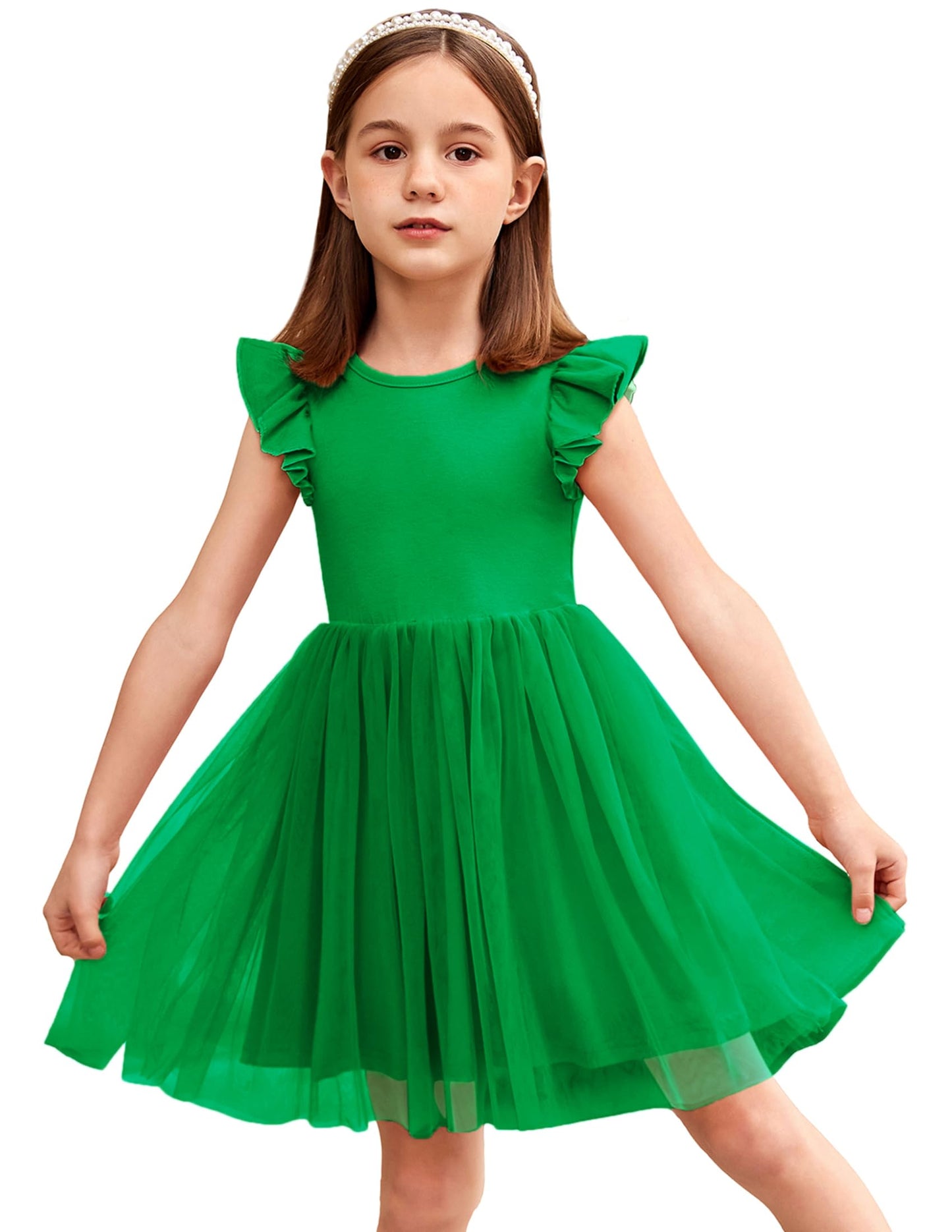 Toddler Tutu Dress Little Girls Fluffy Summer Dresses