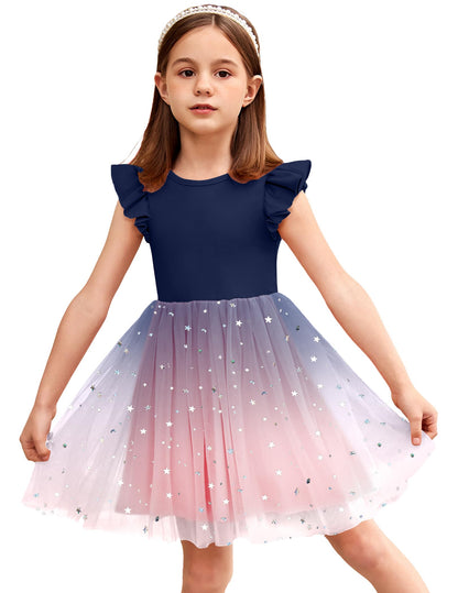 Toddler Tutu Dress Little Girls Fluffy Summer Dresses