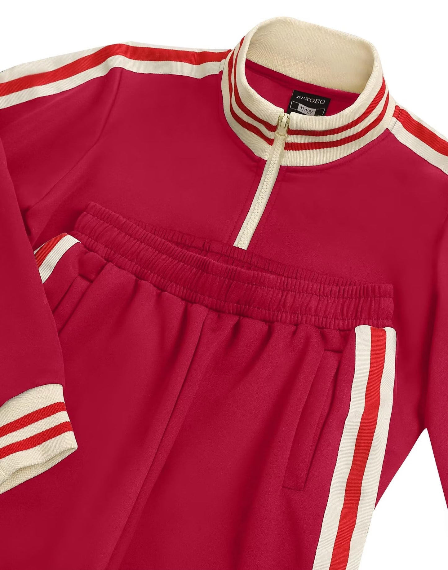 Boys' Tracksuits Set Long Sleeve Full Zip