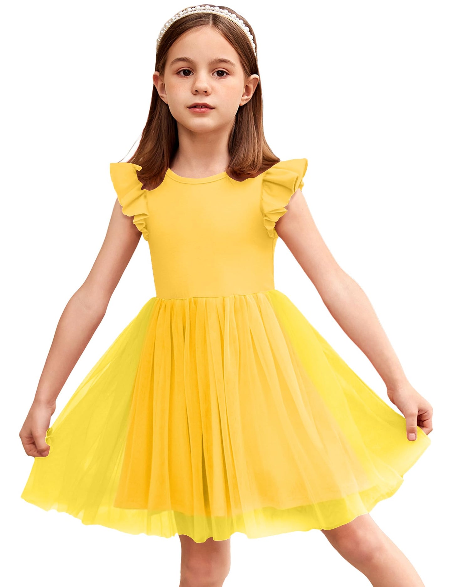Toddler Tutu Dress Little Girls Fluffy Summer Dresses